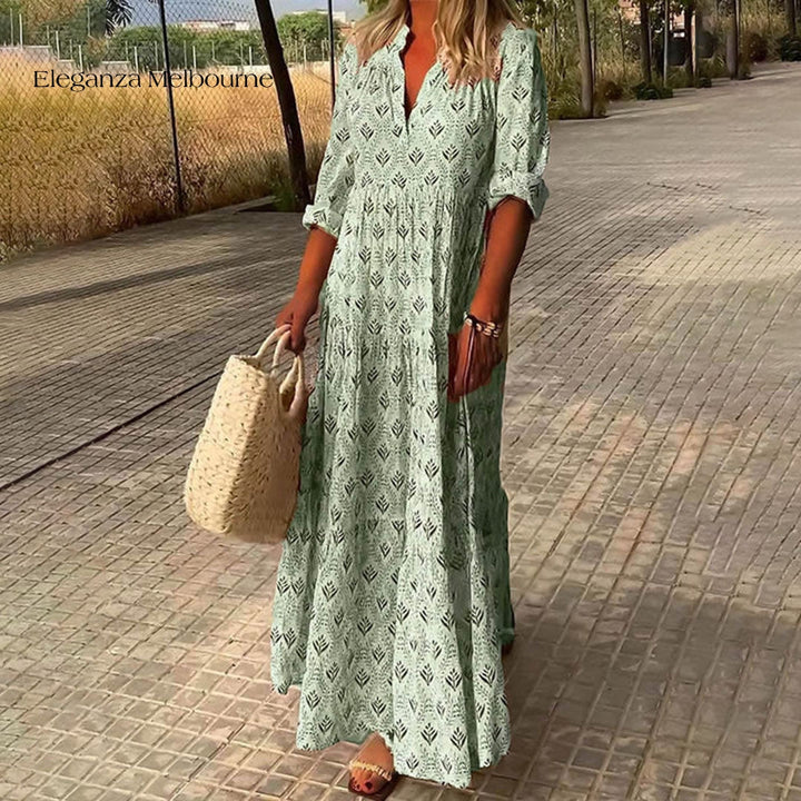 Marge Elegant Boho Maxi Dress