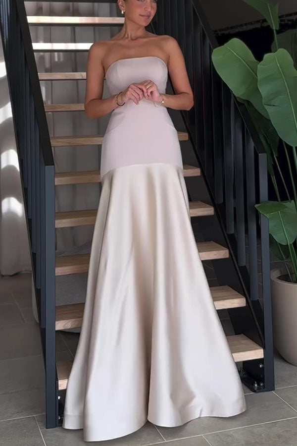 Lydia™ | Elegant Strapless Dress