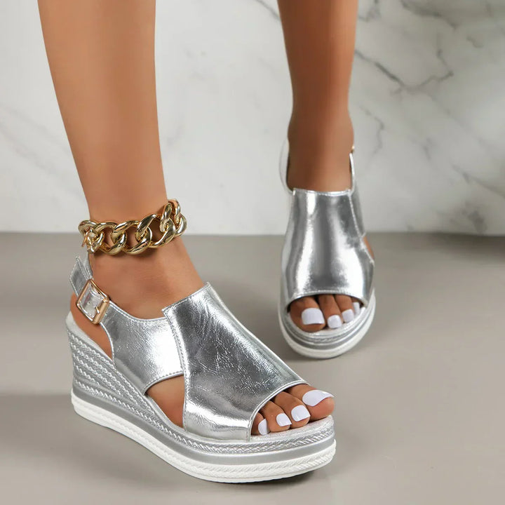 Gina™ - Orthopedic Wedge Sandals