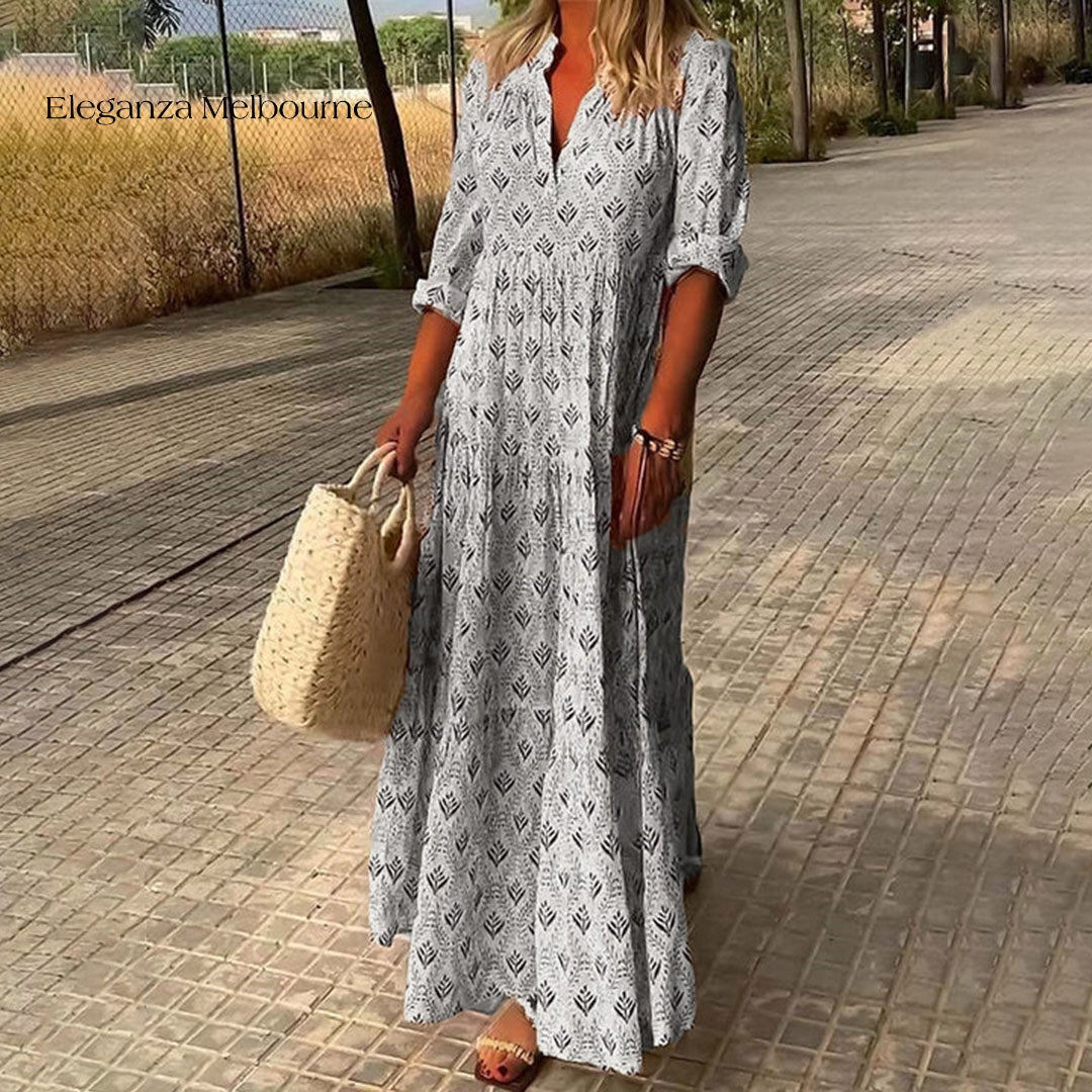 Marge Elegant Boho Maxi Dress