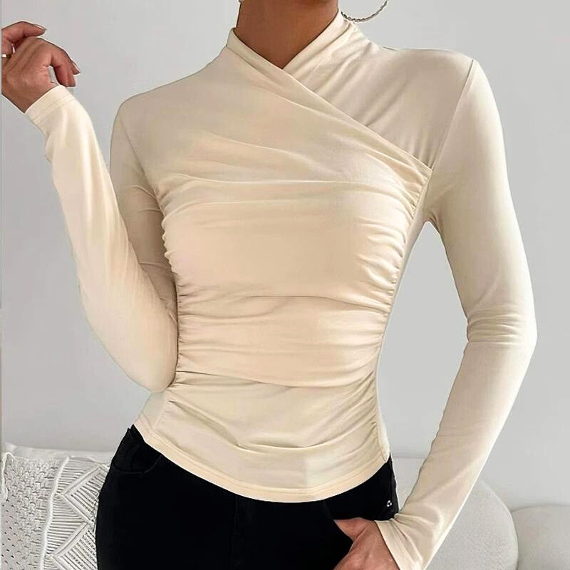 Sophie™ - Classic Cross-Neck Top