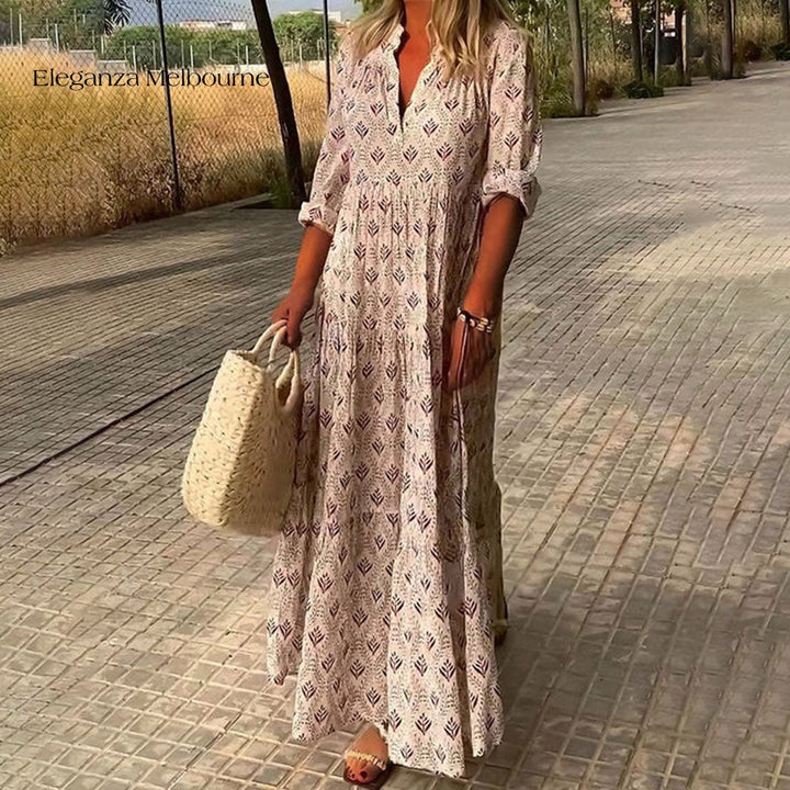 Marge Elegant Boho Maxi Dress