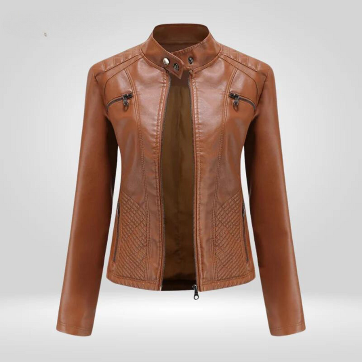 Robyn™ - Stylish Leather Jacket