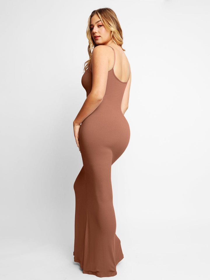 AMI SHAPE - Bodycon Shapewear Sleeveless  Maxi Dress