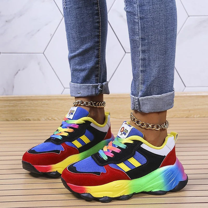 PREMIUM RAINBOW ORTHOPEDIC SNEAKERS - AUSTRALIA BEST SELLER