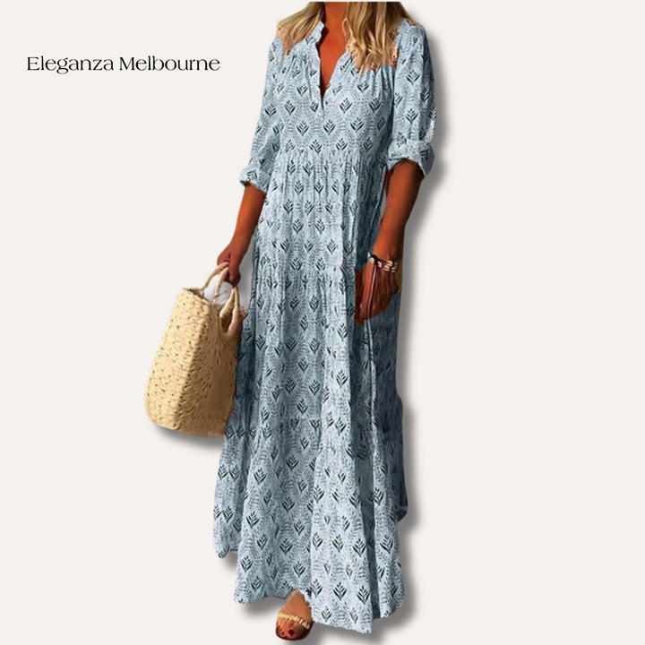 Marge Elegant Boho Maxi Dress