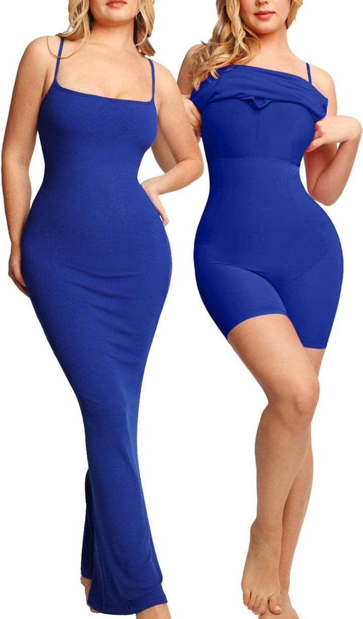 AMI SHAPE - Bodycon Shapewear Sleeveless  Maxi Dress