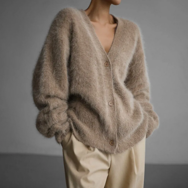 LUXE CASHMERE CARDIGAN