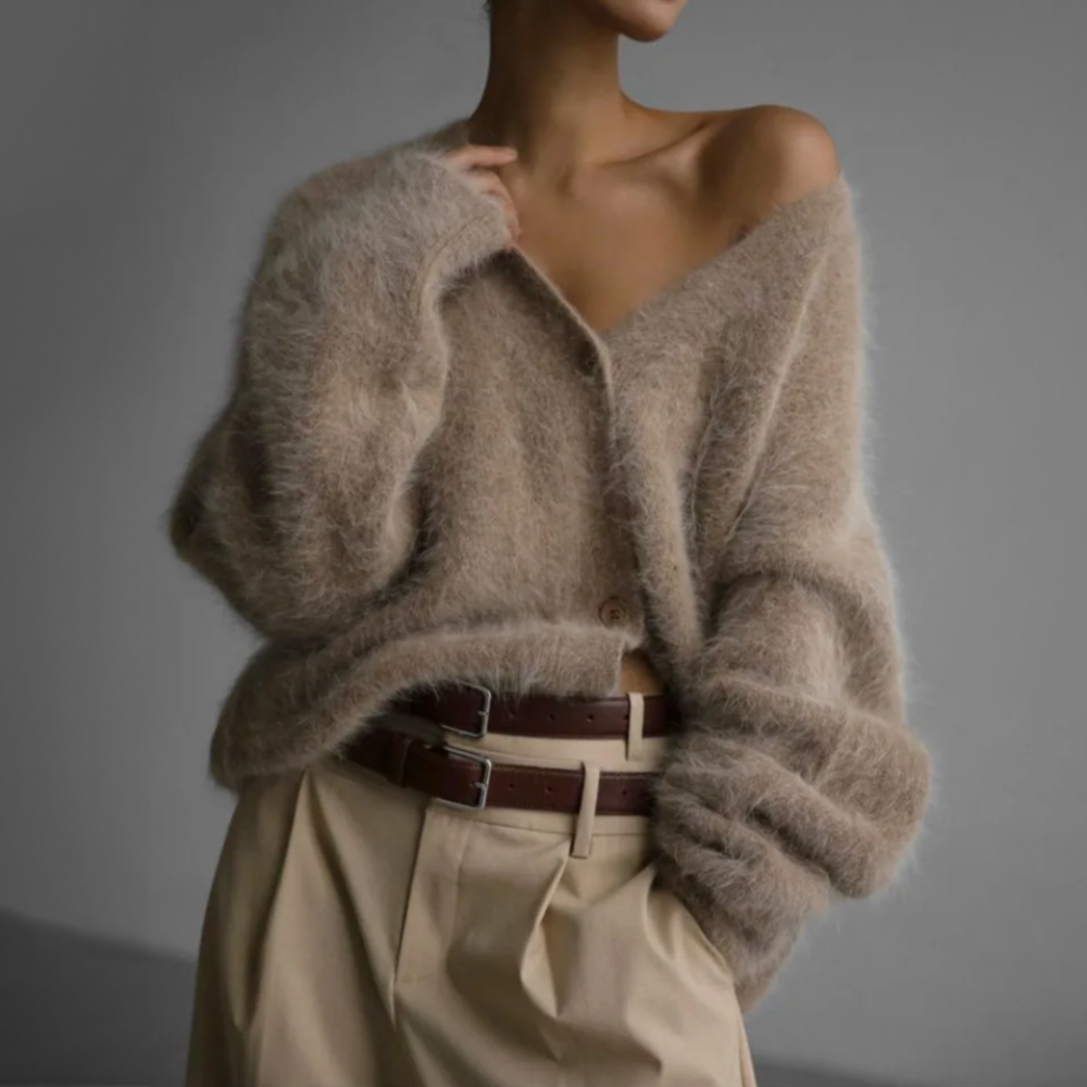 LUXE CASHMERE CARDIGAN