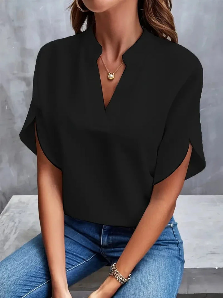 Isla™ - Classic V-Neck Top