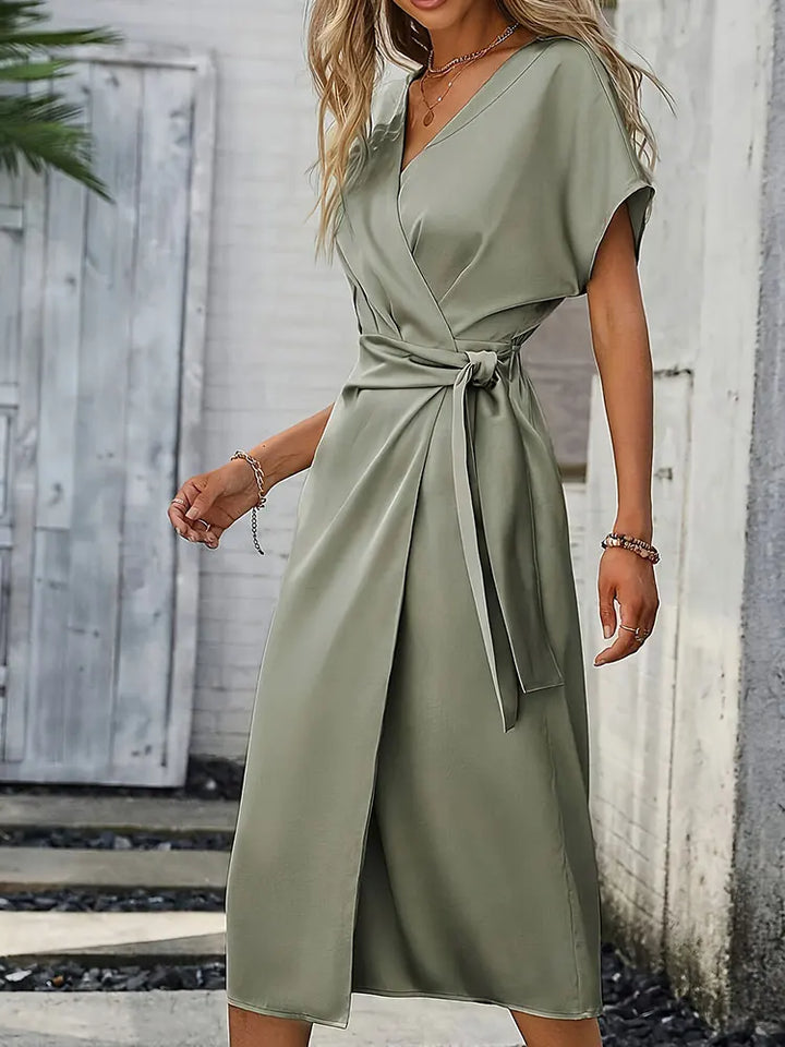 Lisanne | Elegant Wrap Maxi Dress