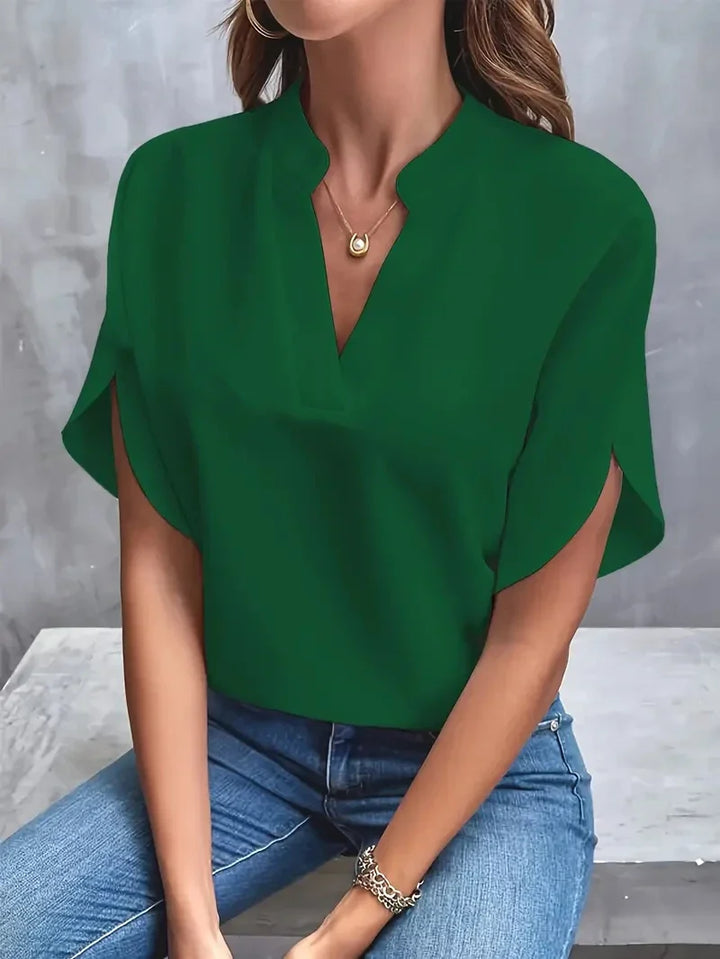 Isla™ - Classic V-Neck Top