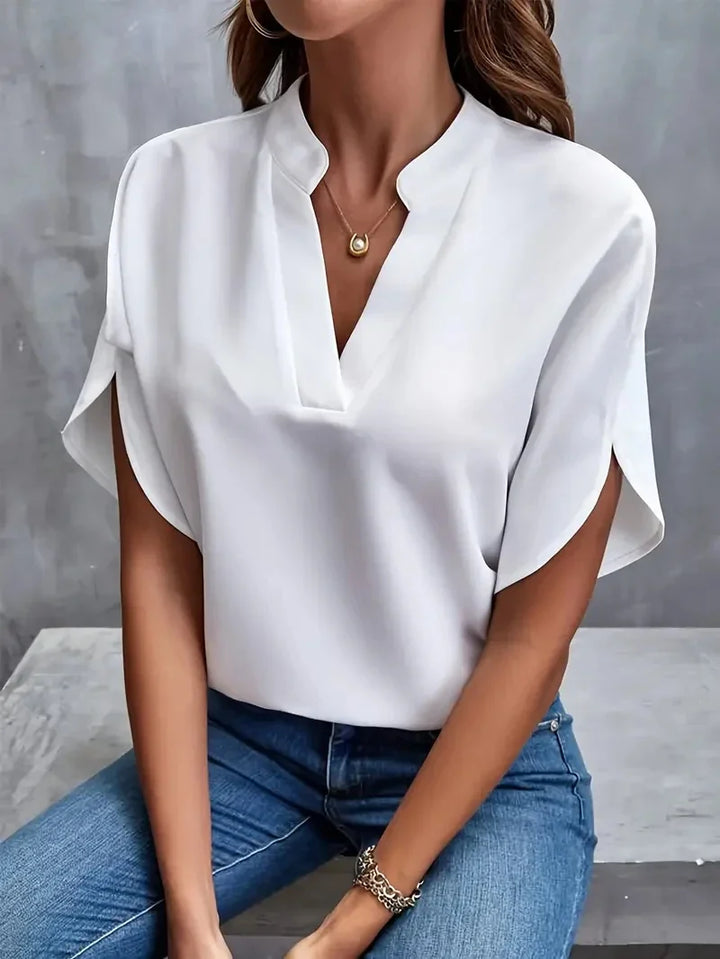 Isla™ - Classic V-Neck Top