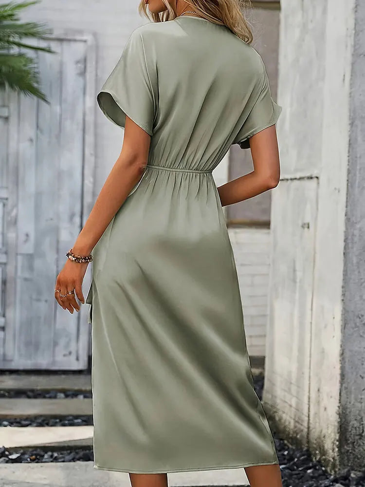 Lisanne | Elegant Wrap Maxi Dress