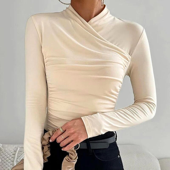 Sophie™ - Classic Cross-Neck Top