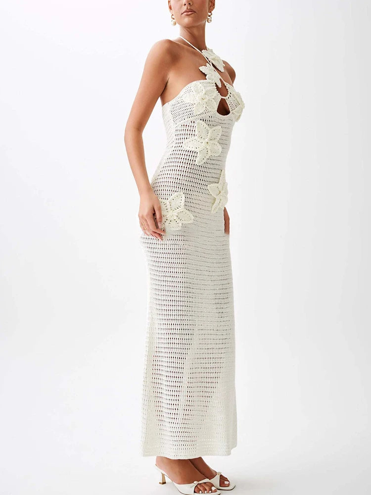 BEA - Crochet Maxi Dress