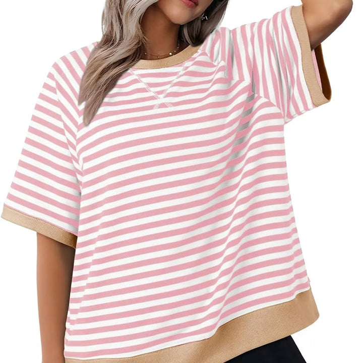 Lena™ | Casual Striped T-Shirt