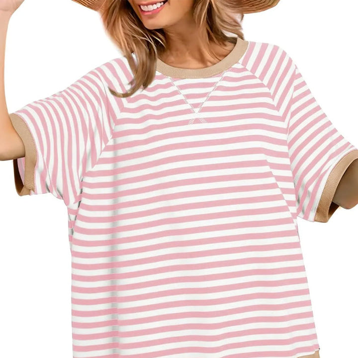 Lena™ | Casual Striped T-Shirt