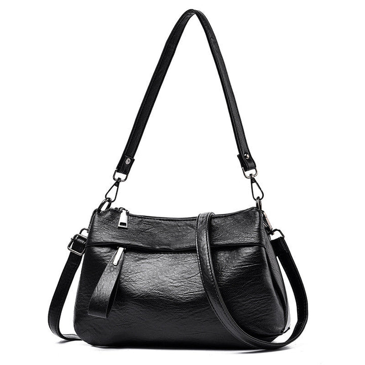 Sanya - Classic Leather Crossbody Bag